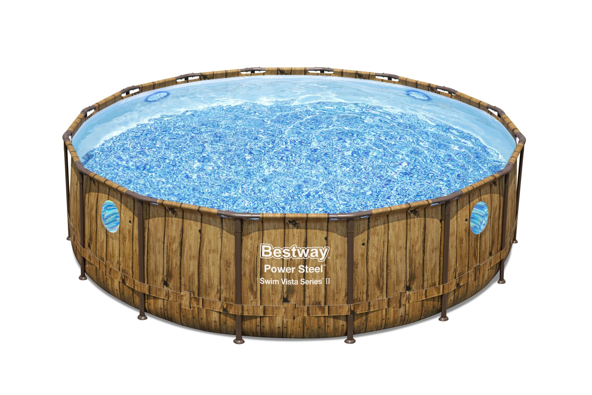 Bestway Power Steel Swim Vista Series II Above Ground Pool Set 4.88 m x
